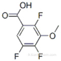 Acide 2,4,5-trifluoro-3-méthoxybenzoïque CAS 112811-65-1